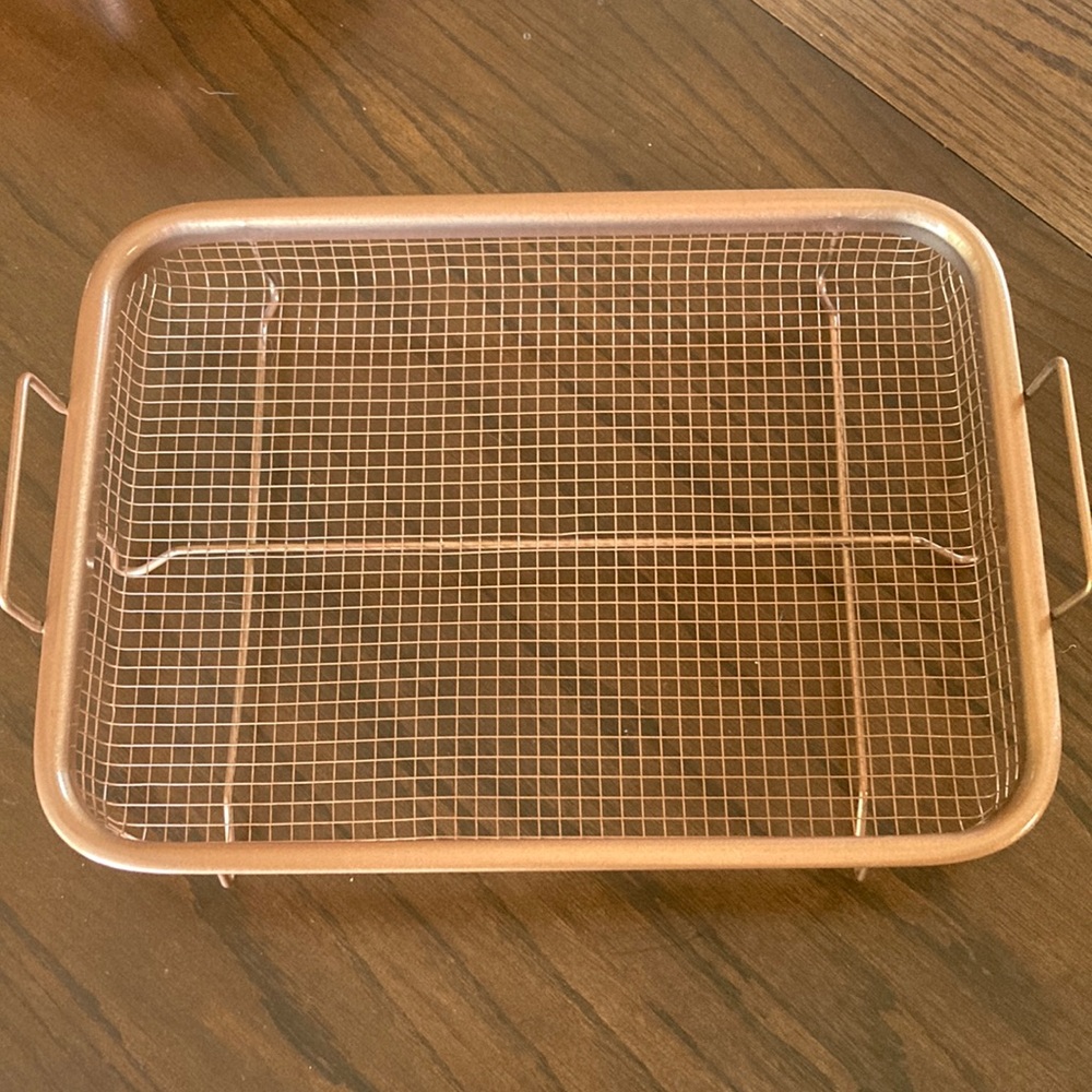 NWOT COPPER CHEF CRISPING PAN